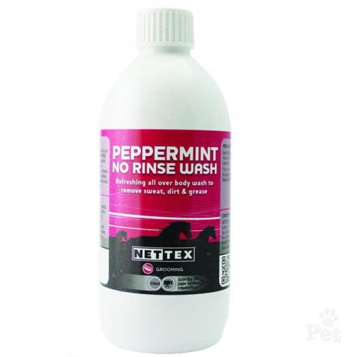 Nettex Peppermint No Rinse Wash - 500ml