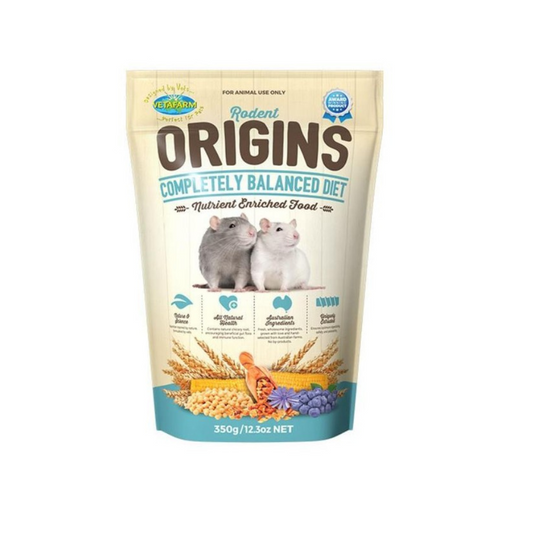 Vetafarm Origins Rodent Diet - 350g